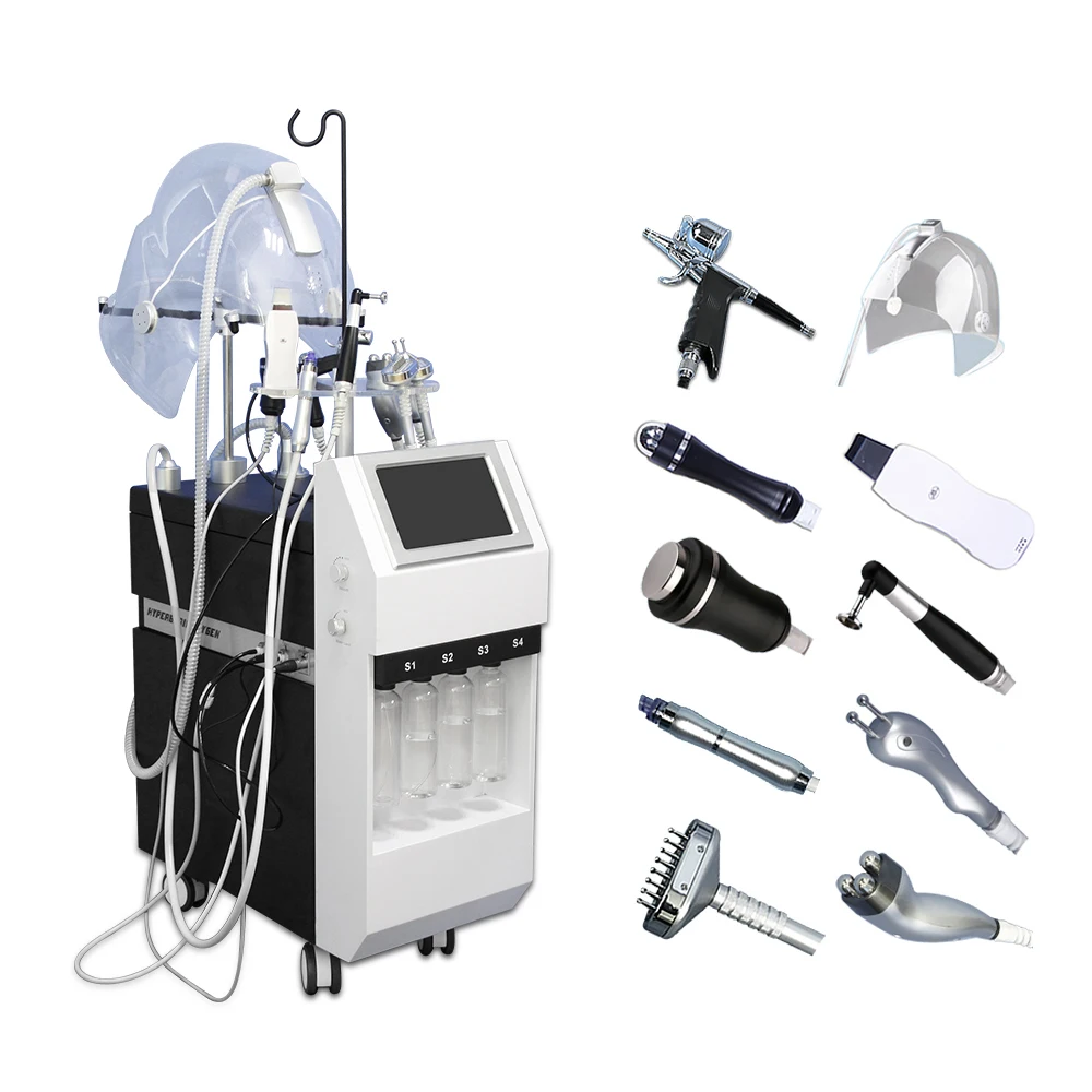 

High pressure H2 O2 Space Oxygen 10 in 1 space Oxygen machine with oxygen LED mask