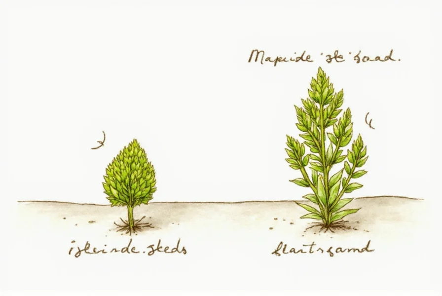 what does a mustard seed grow into