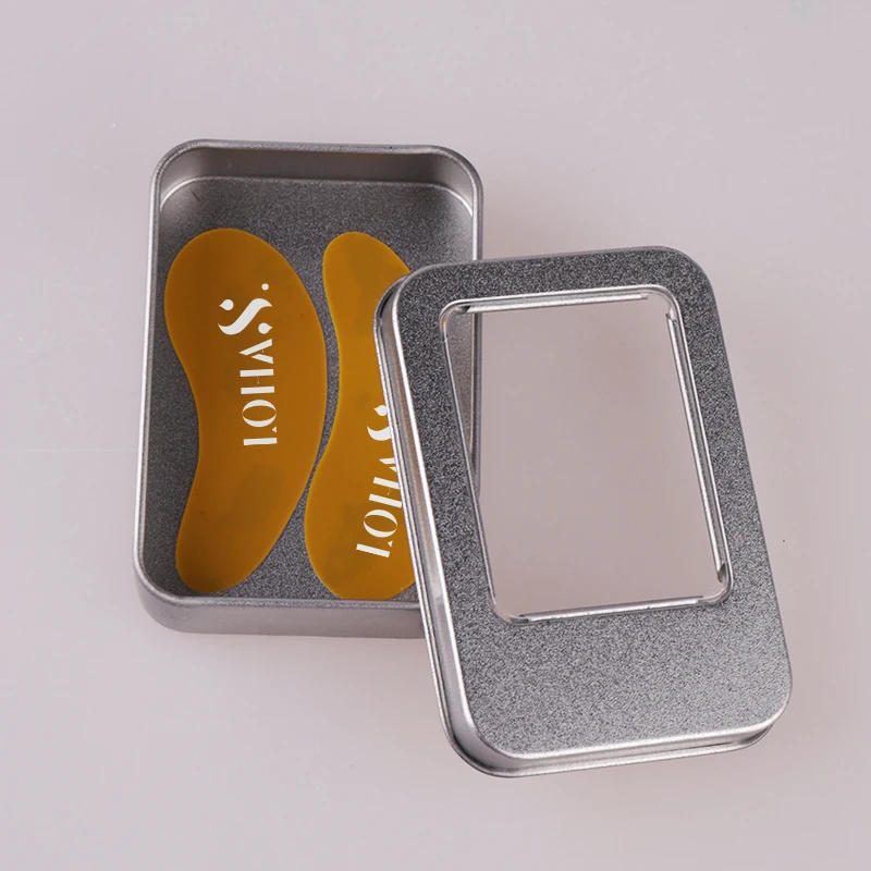 

Logo printing silicone eyes mask reusable anti-wrinkle eye patches under eye pads for over 30 times use