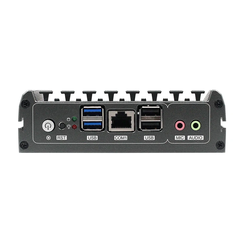 

X862*lan mini pc server box N3450 mini pc Apollo Lake processor 2G ram with RS232 porst support win10 linux