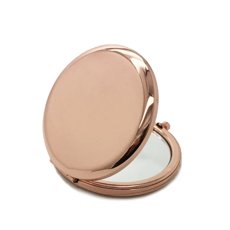 

Mini Round Shape Cheap Small Compact Makeup Pocket Mirror for Promotional, Customized color