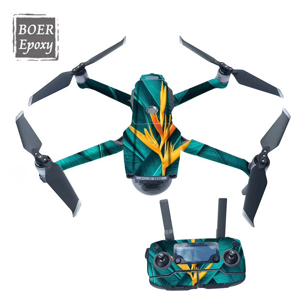 

Camouflage anti-scratch drone full body 3M skin stickers for DJI Mavic 2, Customized color