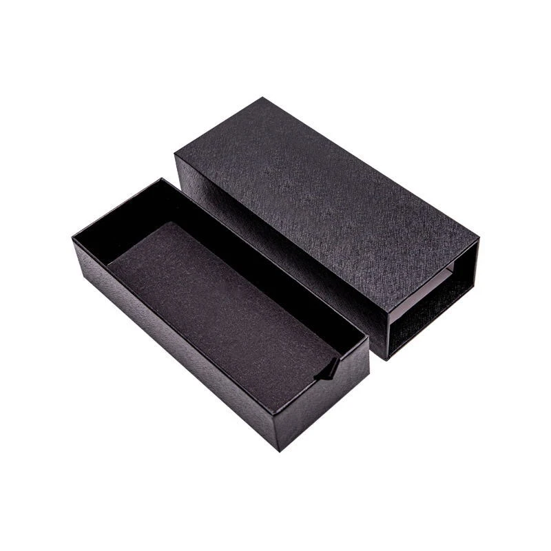 

Ready stock custom logo black eyeglasses frame box anti blue glasses box optical frame cases, Black,white