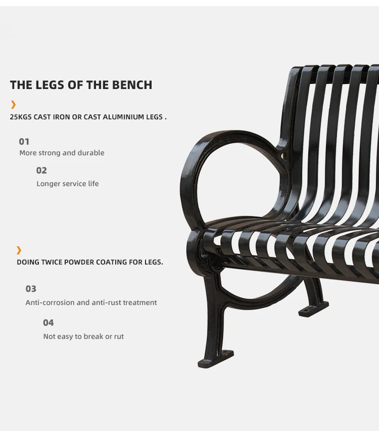 Park Bench Ends,Steel Bench Brackets,Metal Bench Backrects Trade