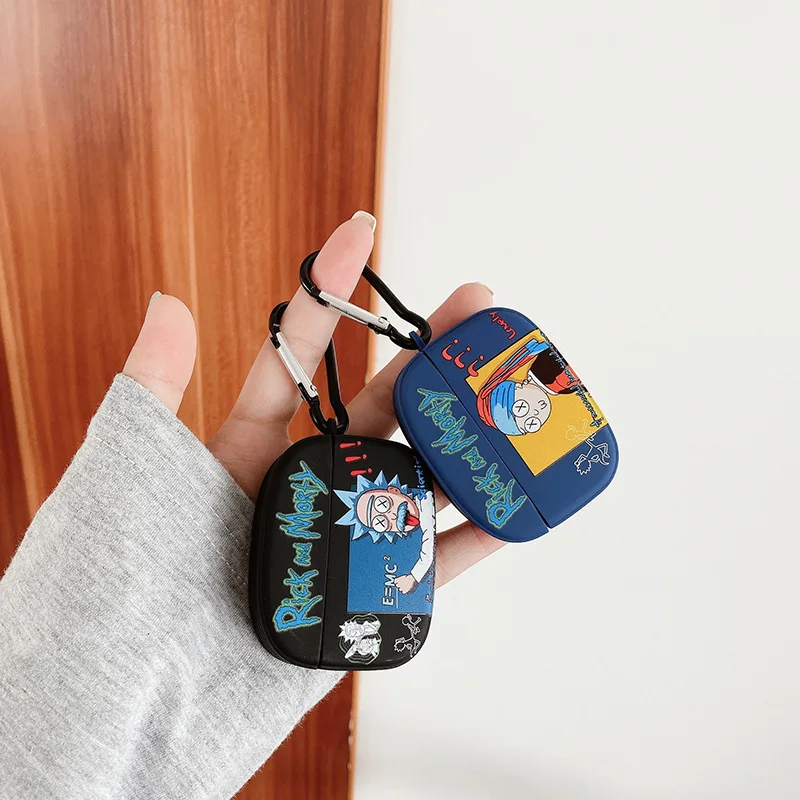 

New Funny Creative Cartoon Silicone Case For Airpods Pro Case For Airpod Cases 2021, Orange, pink, red, yellow, green, creamy white, blue