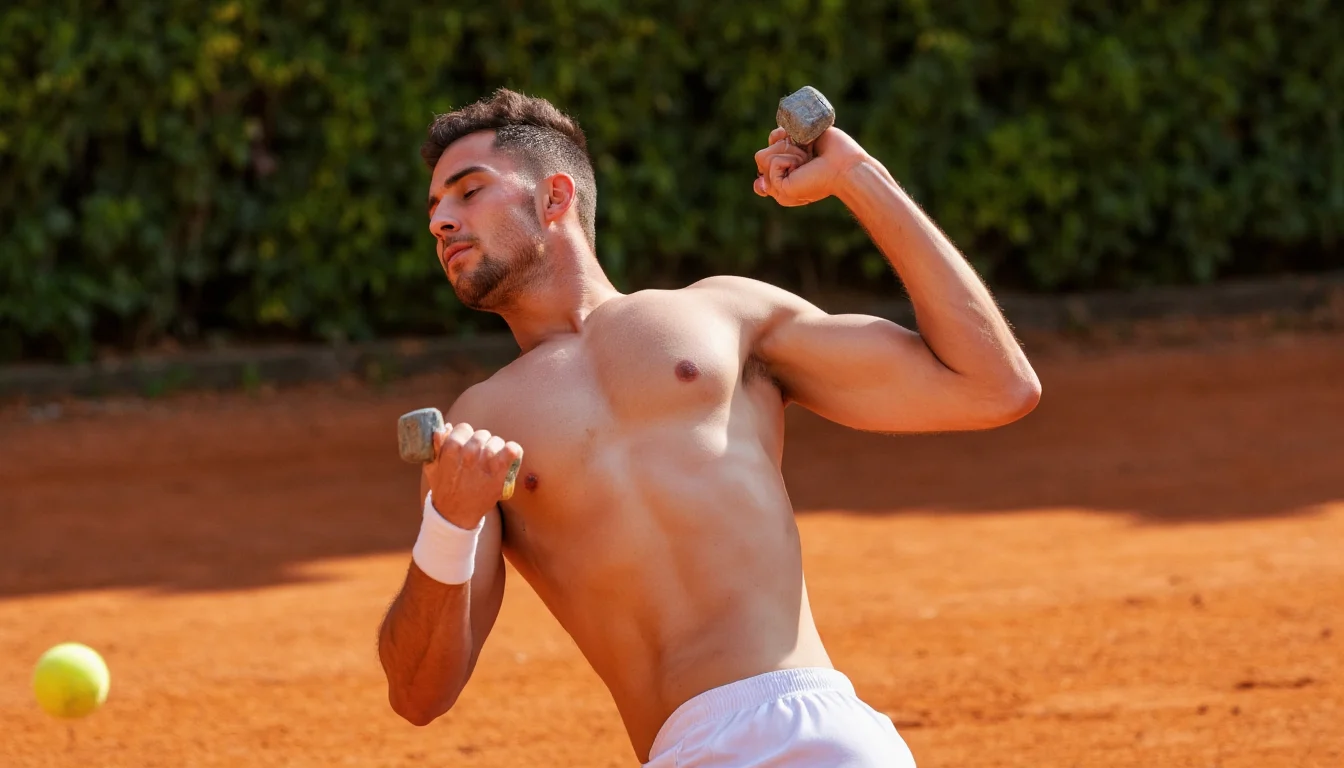 Scaption External Rotation How to Safely Return to Tennis After Winter: The Shoulder Scaption ...