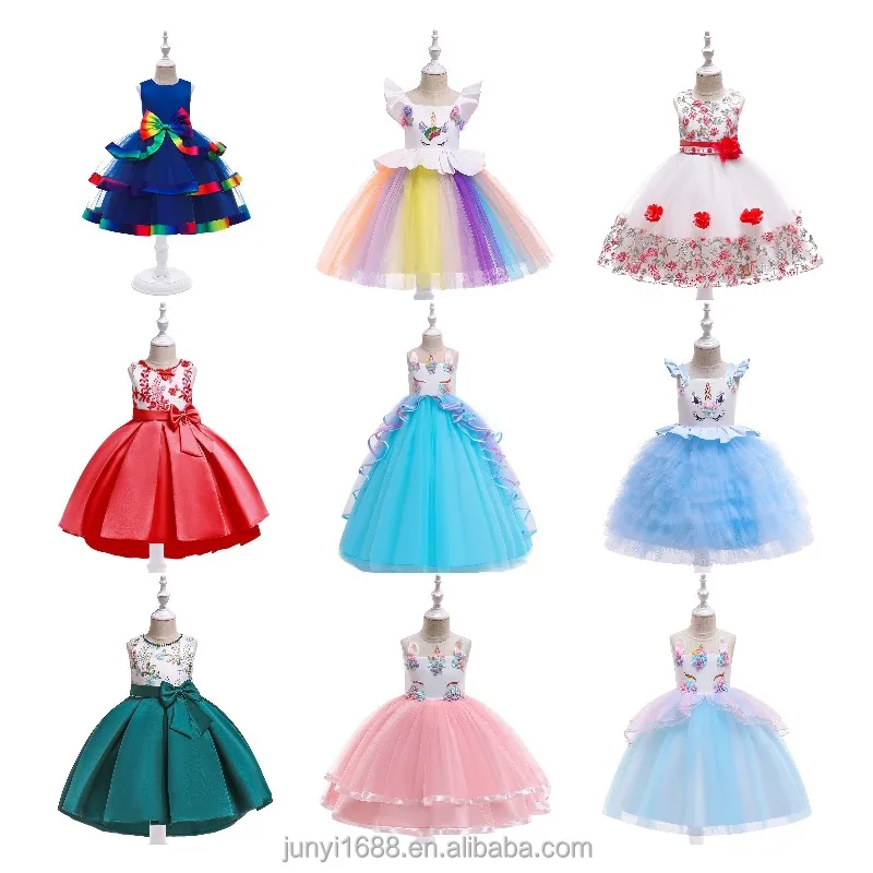 

Baby Sequins Princess Wedding Fashion Dress Children's Girl Lace sequins dress kids clothing princess cinderella girls dresses
