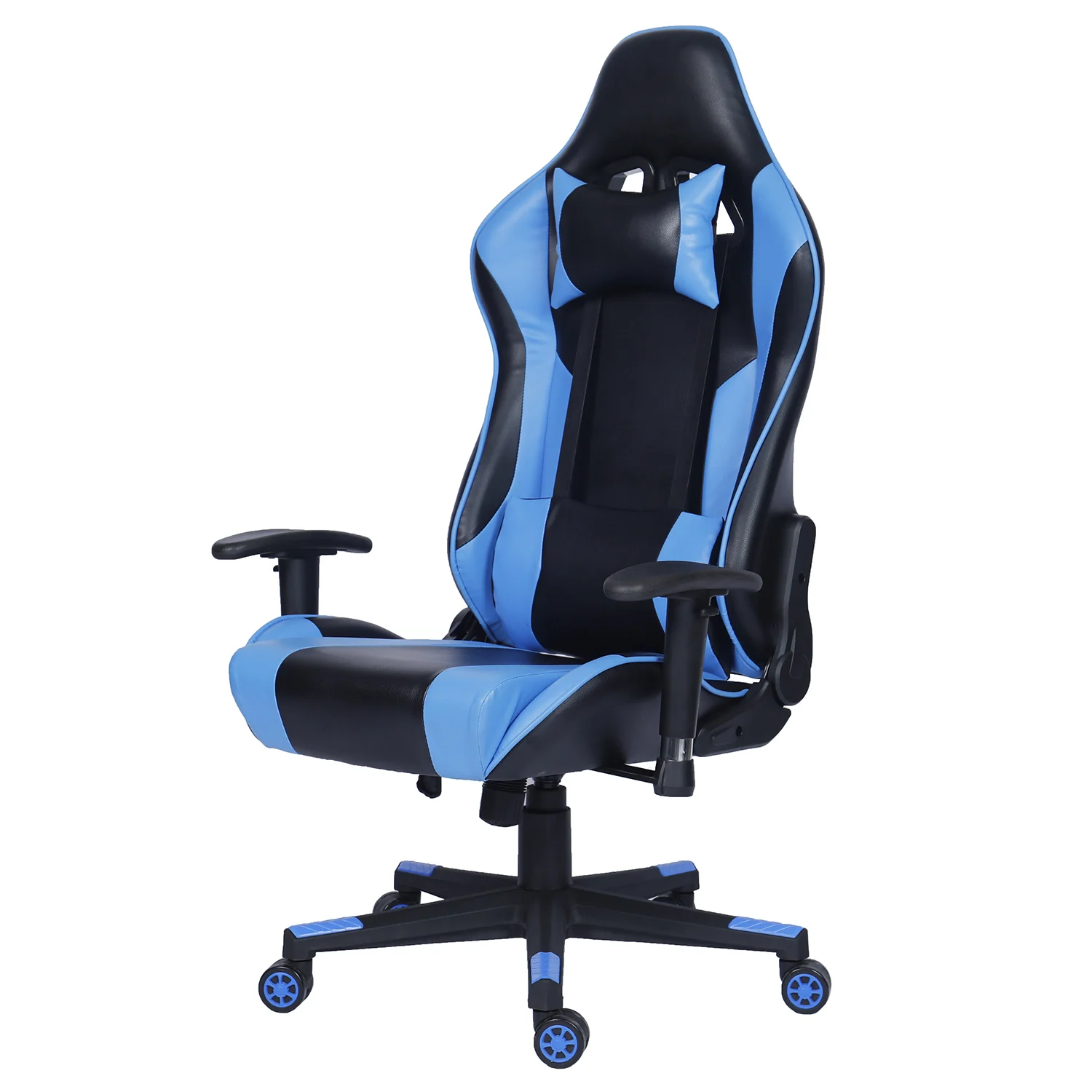 Swivel Smart Adjustable Leather Chair Computer Racing Gaming Chair ...