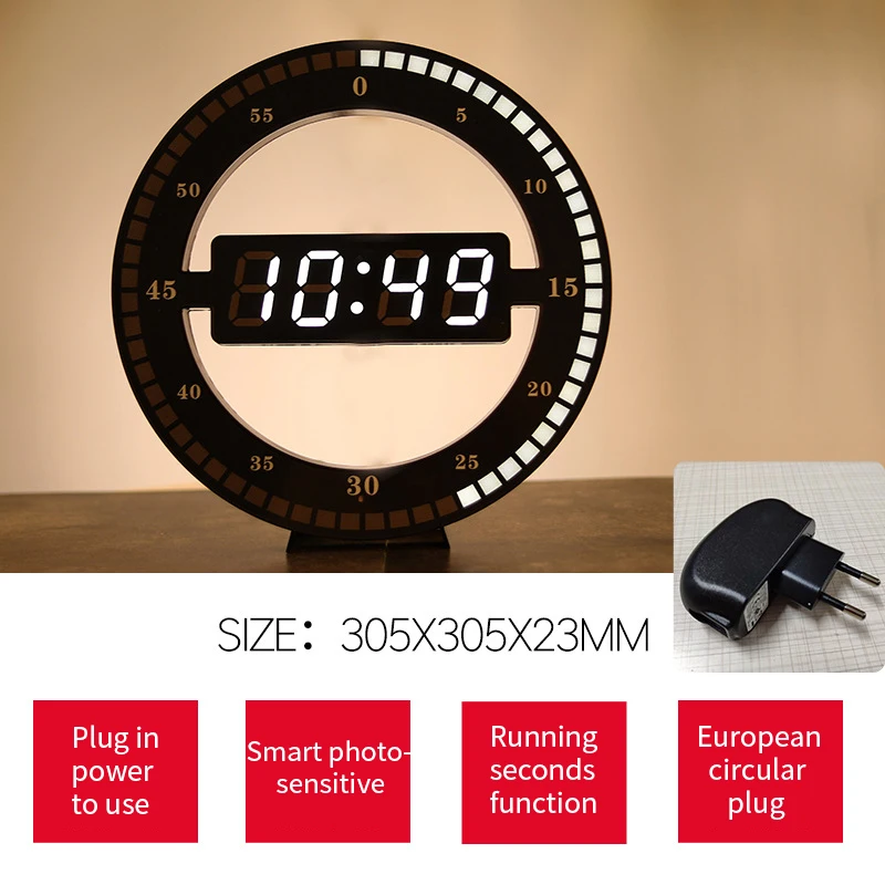 Wholesale Creative Modern Home Digital Wall Clock Buy Wall Clock   H6da50e2ec53f482587a08f6d99a4d2a4c 