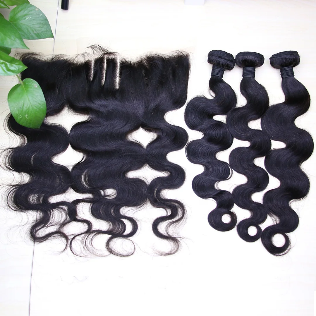 

100% Remy Human Hair Extensions Weave weft Natural Color