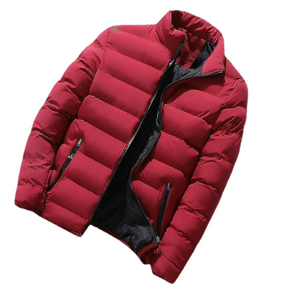 Winter Men's Jacket coat Fashionable Short Warm Coat Thickened Cotton sports jackets for men