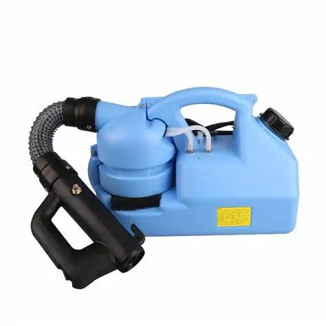 

5L/7L 220V/110V Portable Fine Fogging Machine Mist Cold Fogger Electric Disinfection Ulv Sprayer for Hospital, Bule/custom color