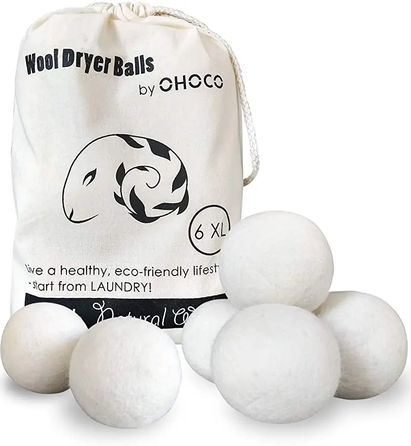 

Eco Friendly Reusable 100% Wool Dry Felt Laundry Dryer Balls, Customized color