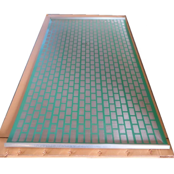 
High quality solids control flat panel shale shaker screen 