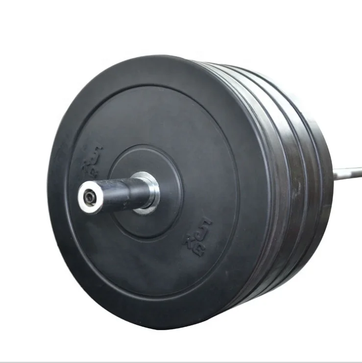 

Eterm OEM Wholesale Rubber Bumper Weight Plate set for Gym Weight, Black