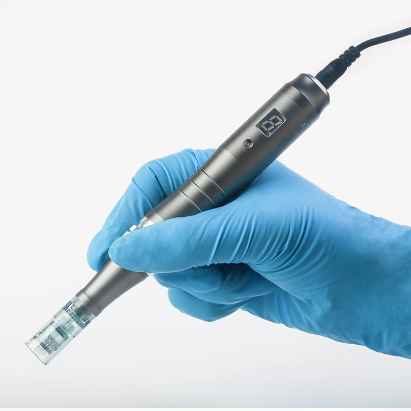 

Dr Pen M8 Digital Display 6 Speeds With Exclusive Needle Cartridges For Mts, Black