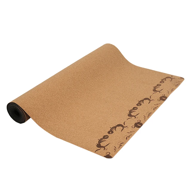 

Keepeak Custom Logo Organic Printing Cork Yoga Mat