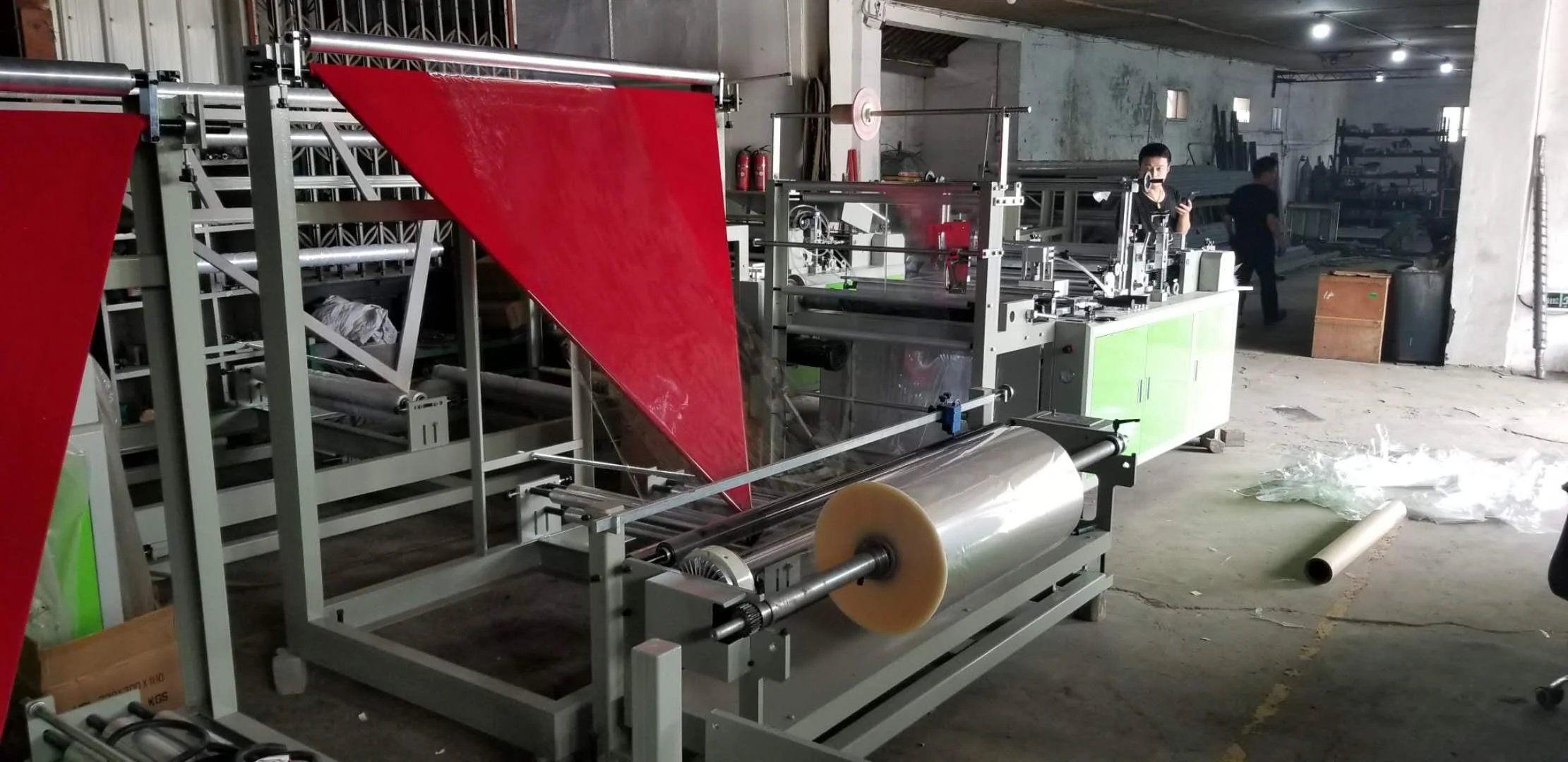 Side Sealing Bag Machine Cloth Bag Making Machine Plastic Packing Bag