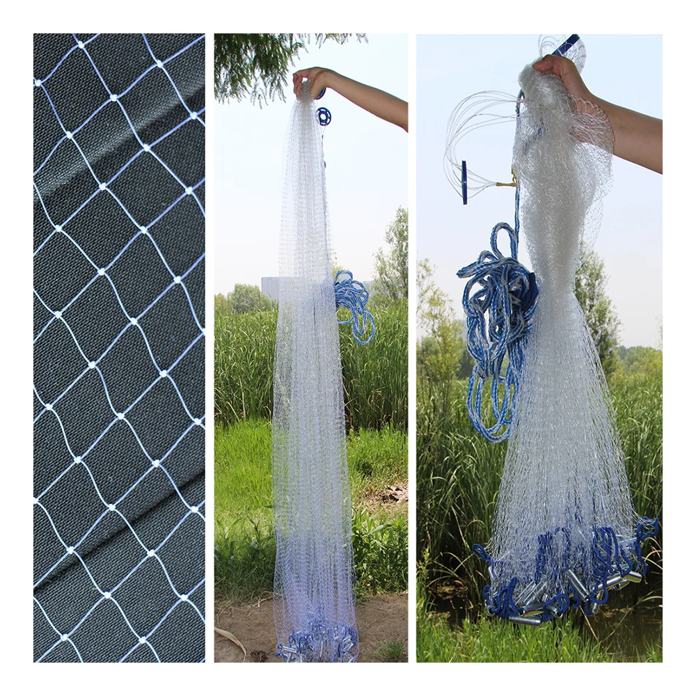 High Strength Small Mesh Cast Net - Effective Fishing Tool