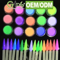 

Glow in the Dark Acrylic Nail Dipping Powder 2in1 use