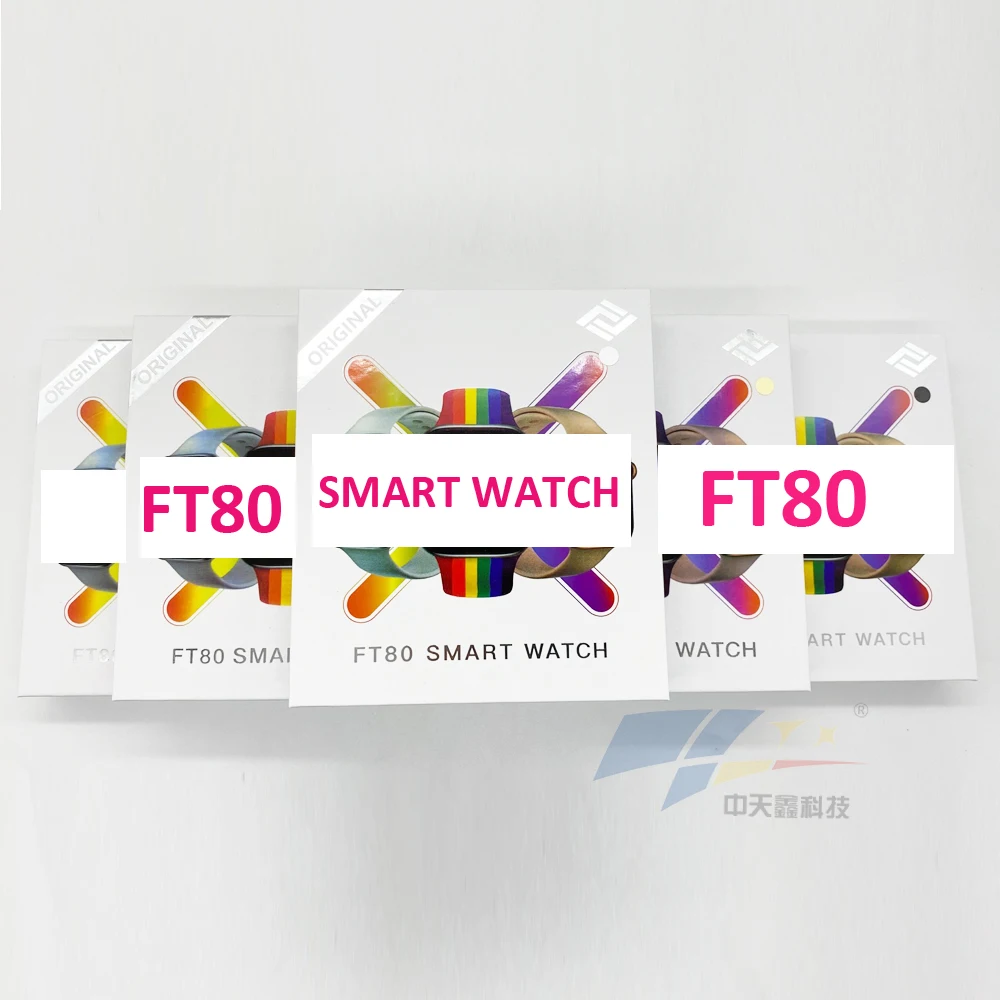 

2021 New FT80 Smart Watch Waterproof 1.54inch Fitness Band X6 X7 F20 T500 W26 W46 P8 K8 T55 T5S W34 Series 6 Smartwatch, White,black,navy,blue,gold