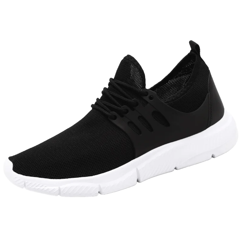 

New Arrival Shark Sole Customize Running Shoes Custom Logo Sports Shoes, Black /white