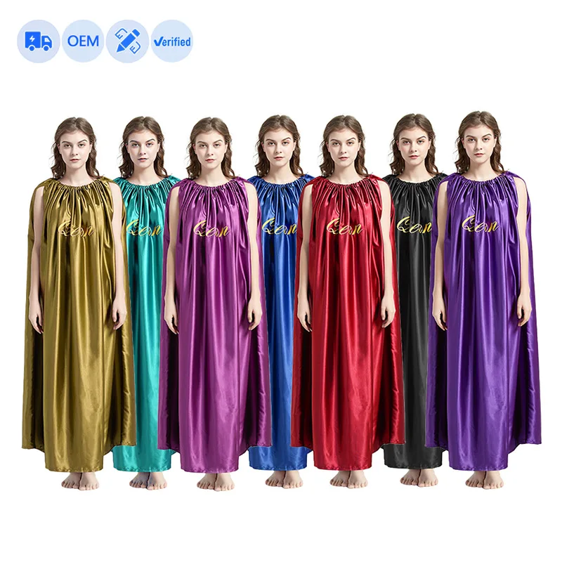 

OEM Private Label Feminine Hygiene Products Vaginal Yoin Steam Gown Robe for Yoni Steam Herbs and Seat, Golden, purple and champagne