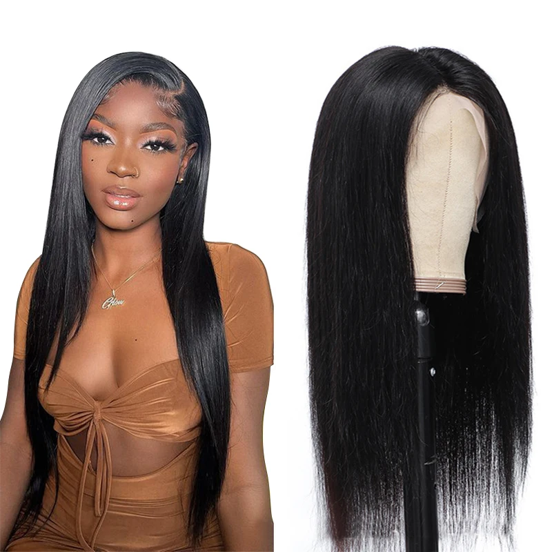 

Closure Human Hair Hd 13X6 13X4 Frontal Transparent Lace Wigs For Black Woman Brazilian Wig, Natural colors