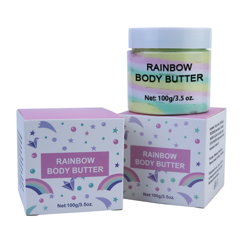 

Low Moq Private Label Your Logo Natural Skin Whitening Vitamin E Body Lotion, Rainbow ,colorful