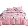 Wholesale rainy season garden skin friendly anti bacterial anti mite additive sanding plant cashmere bedding sets