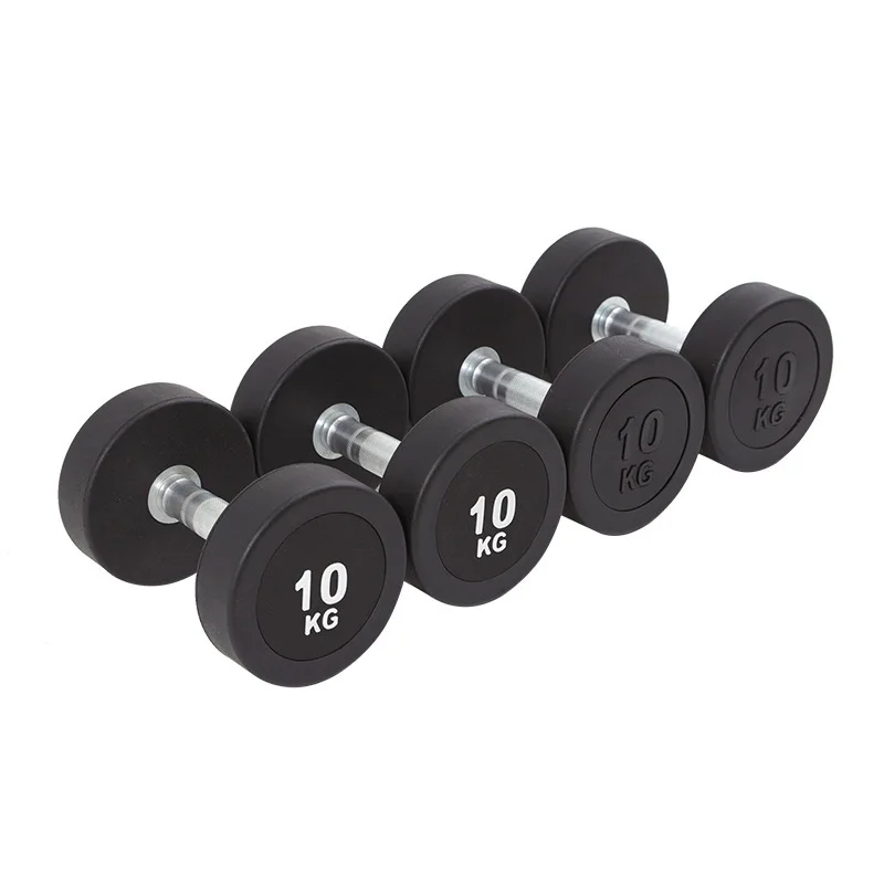 

Best Sale Life fitness Round Steel Tpu Dumbbell (kg) Dumbbells For Weight Training, Black
