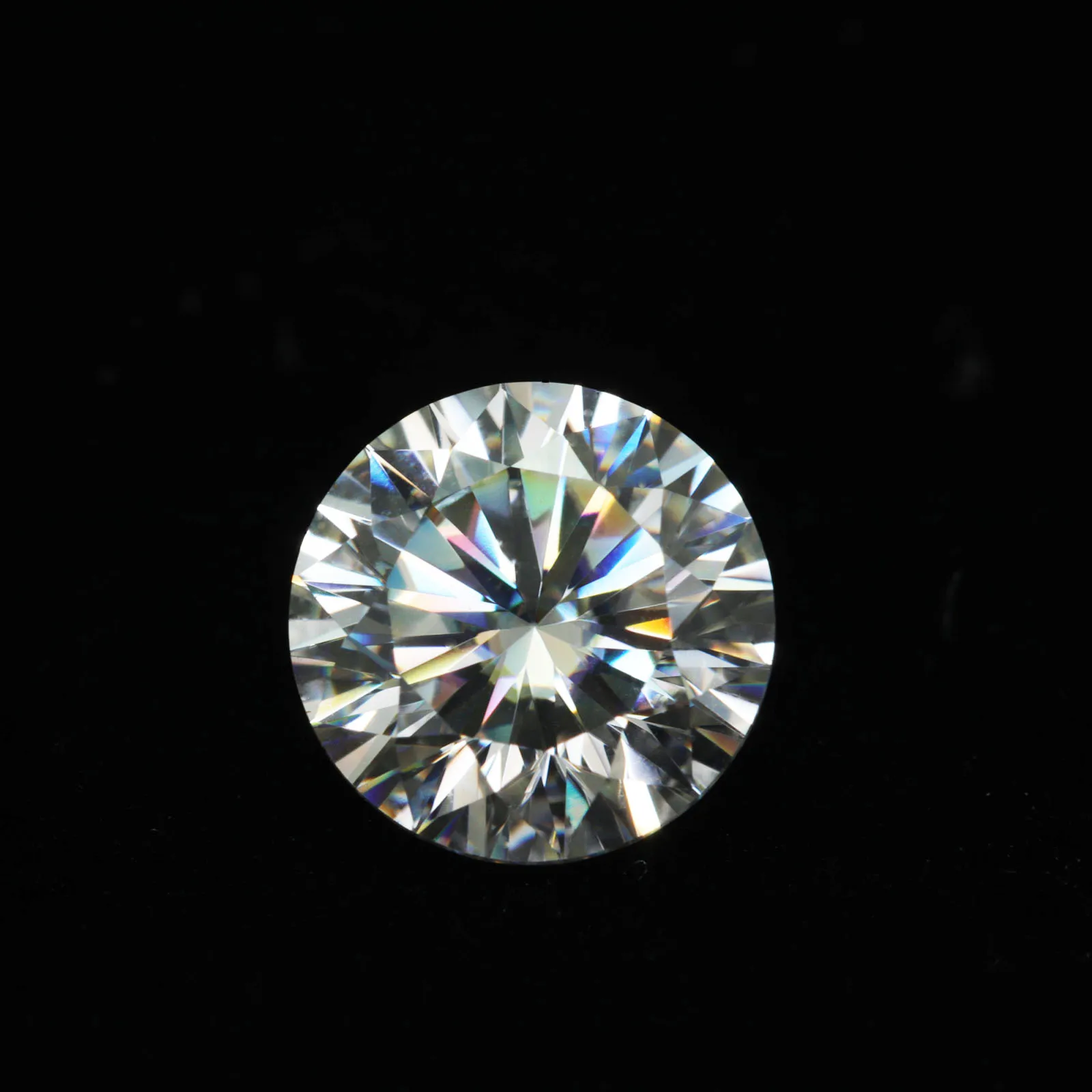 

High Quality 9mm White D Color 16heart 16arrow Cut Moissanite Loose Round Brilliant Cut Synthetic Moissanite Price Per Carat