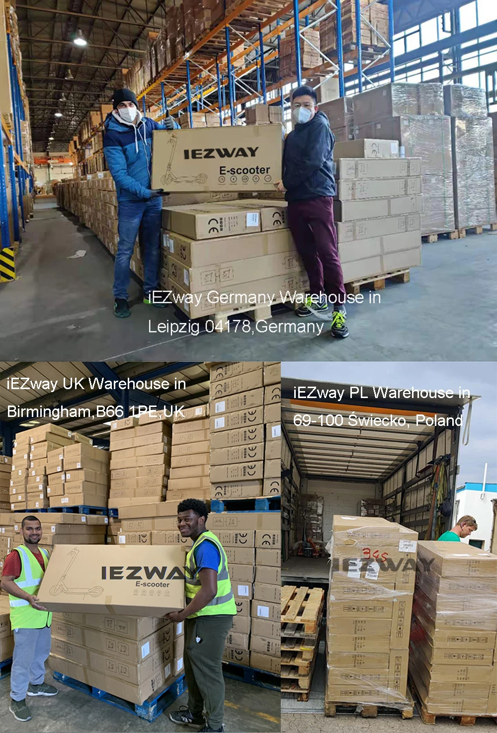 iEZway Europe Warehouse