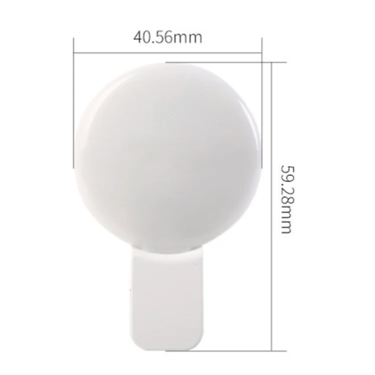 

2020 hot selling selfie ring light make up light ring Rechargeable LED Ring Light for Cell Phone, Black pink
