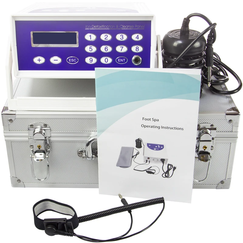 Hot Sale Single Use Ion Spa Detox Foot Spa Foot Cleanse Ionic Machine