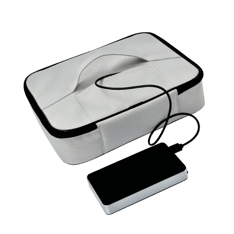 

hot selling portable USB rechargeable LED disinfection UV sterilizer bag