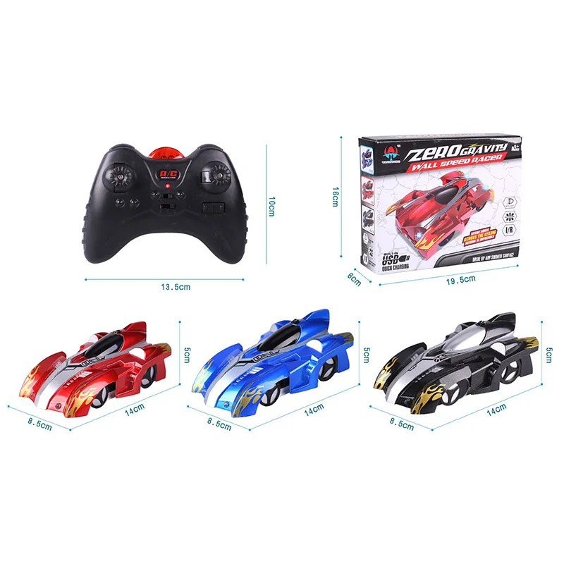 

NEWEST WT891 Car Remote Control Wireless Electric Drift Flashing Gravity Car Toys for Kids Gift, Red, blue, black