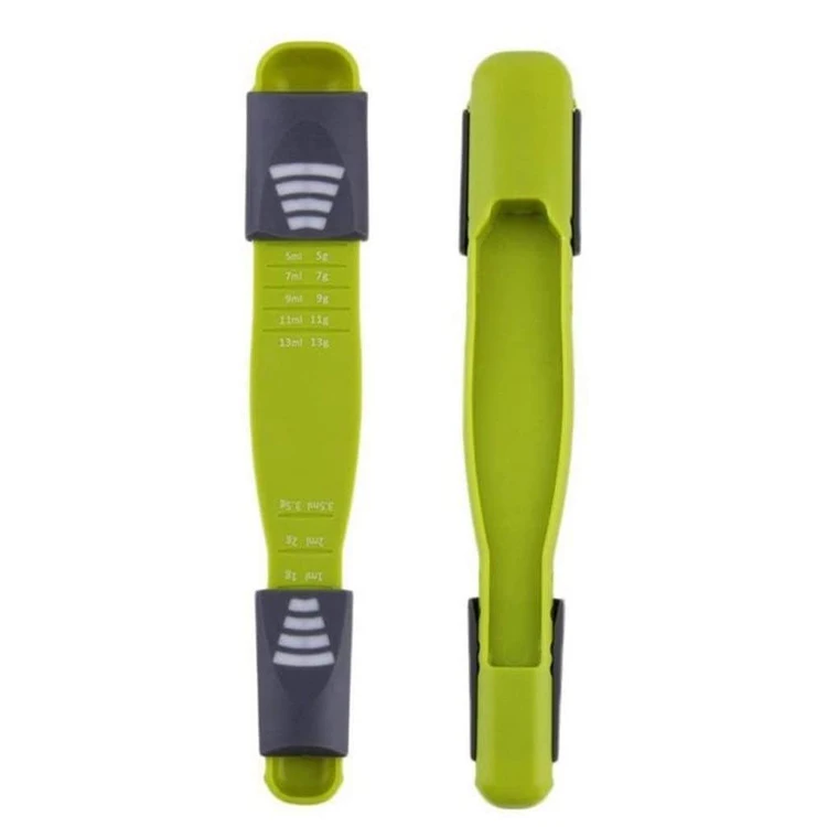 

High Quality Kitchenware Green Abs Pp Tpr Digital Scale Measuring Spoon