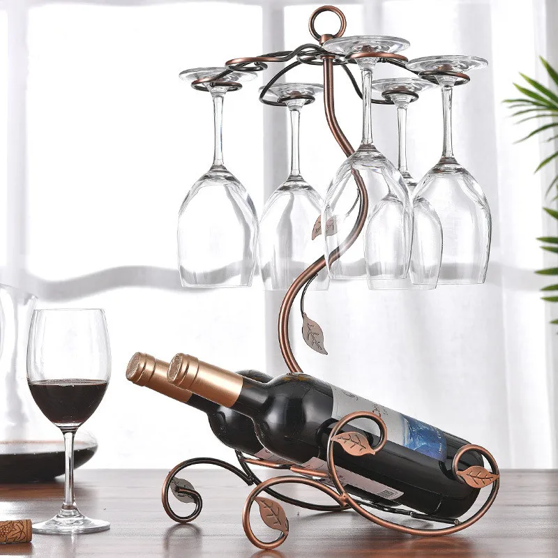 

Decorative Wine Bottle Holders And Home Wine Glass Holder