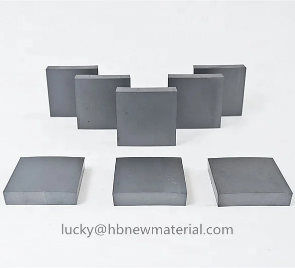 
High resistance Ballistic tile bulletproof panel NIJ IV boron carbide material 