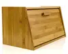 Bread Box Pastry Storage Bread Storage with Lid Made of Organic Bamboo Wood- Sturdy, Lightweight and Elegant by Intriom Bamboo