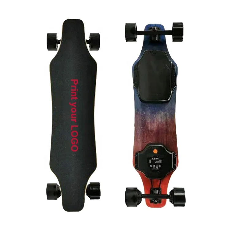

12s2p battery pack electric skateboard 90mm 22 inch length longboard skateboard truck hub motor tyres for electric skateboard