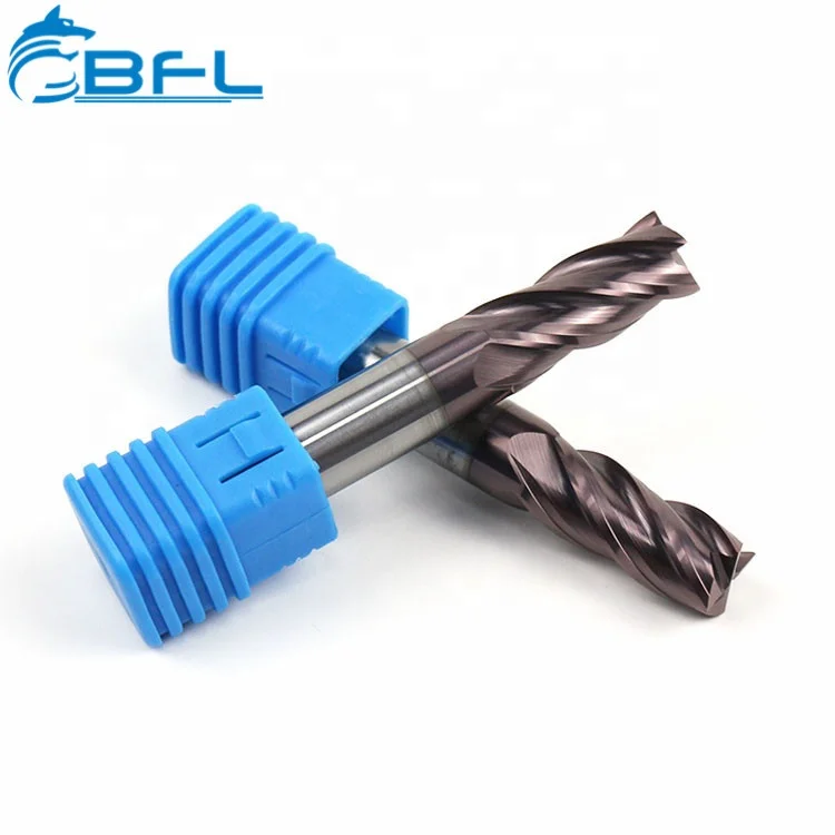 

BFL Solid Carbide 4 Flute Flat End Mill Milling Cutters For Metal