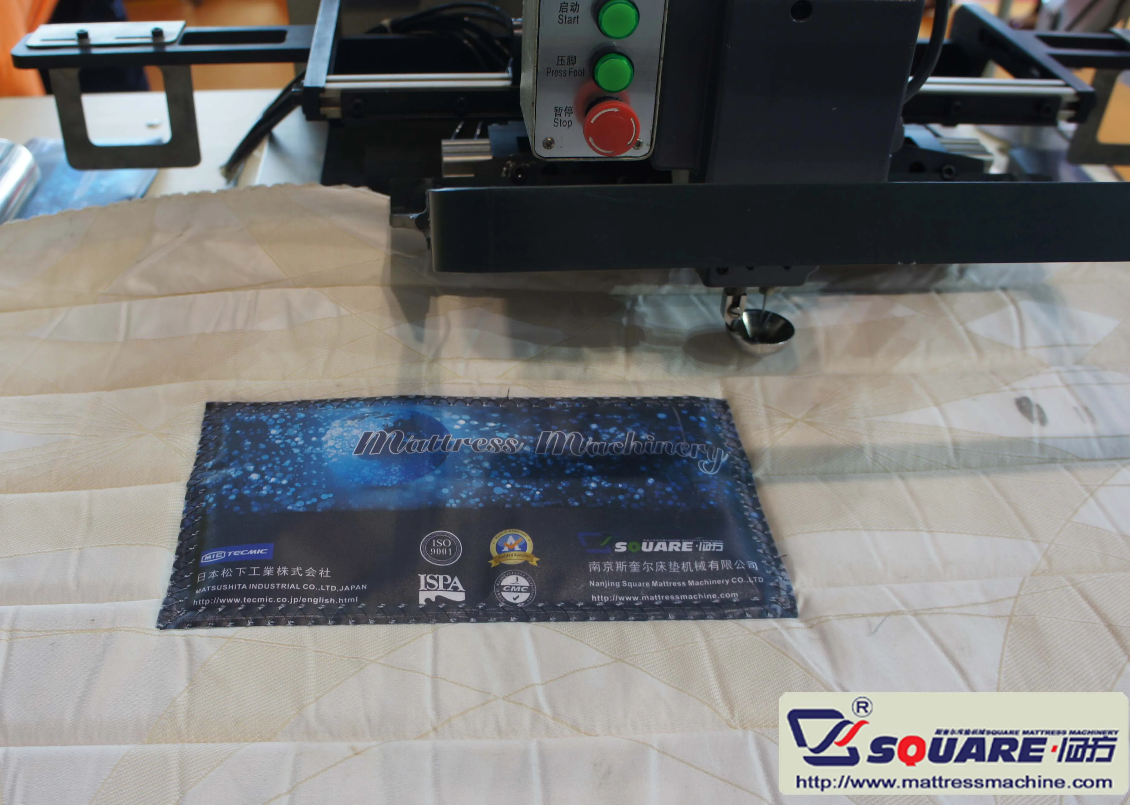 Zjq Automatic Mattress Label Zigzag Sewing Machine Buy Zigzag Sewing Machine Mattress Machine Label Machine Product On Alibaba Com