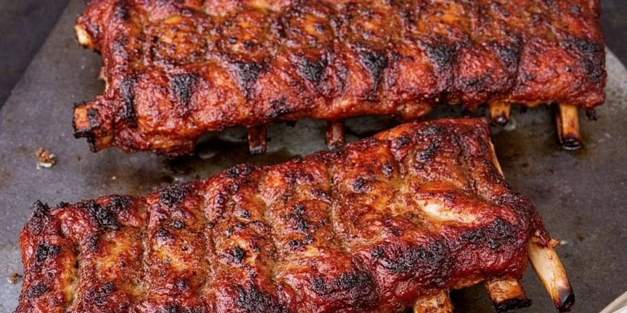 Beef Ribs Smoking Process