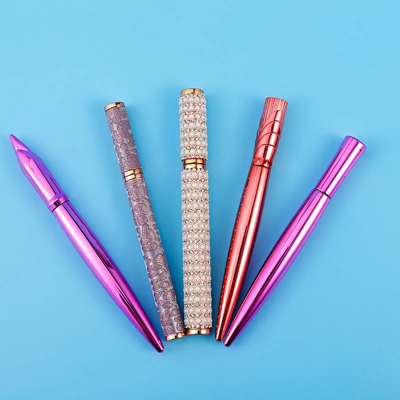 

Liquid matte eyeliner adhesive pen private logo , 2 in 1 magic eyeliner glue pen waterproof