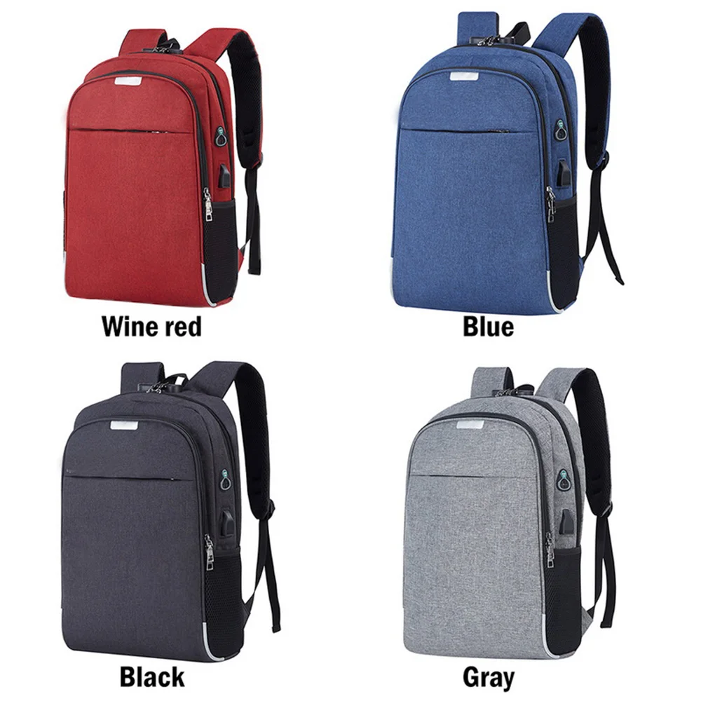 mochilas Large Men New Laptop USB Backpack School Bag Anti Theft Men For 16 inch Backbag Male Leisure Backpack Mochila Dropship
