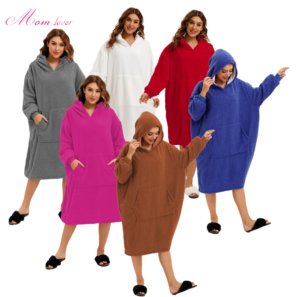 

Custom Luxury Teddy Velvet Womens Sleepwear robes Long Sleeve Bodysuit Cute Winter Warm Pyjama Femme Home Wear, As picture