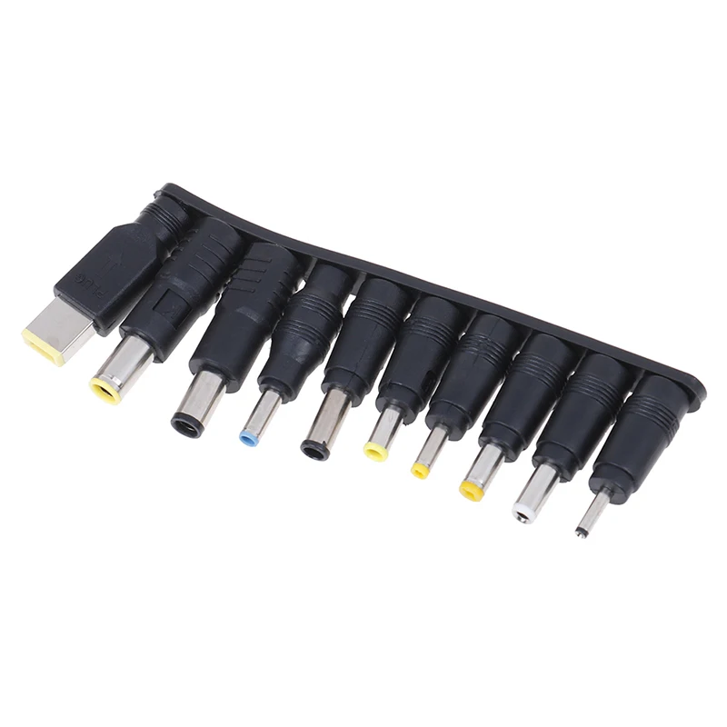 

10pcs/set Universal AC DC Power Adapter Plug Charger Tips For PC Notebook Laptop Computer Cables Connectors