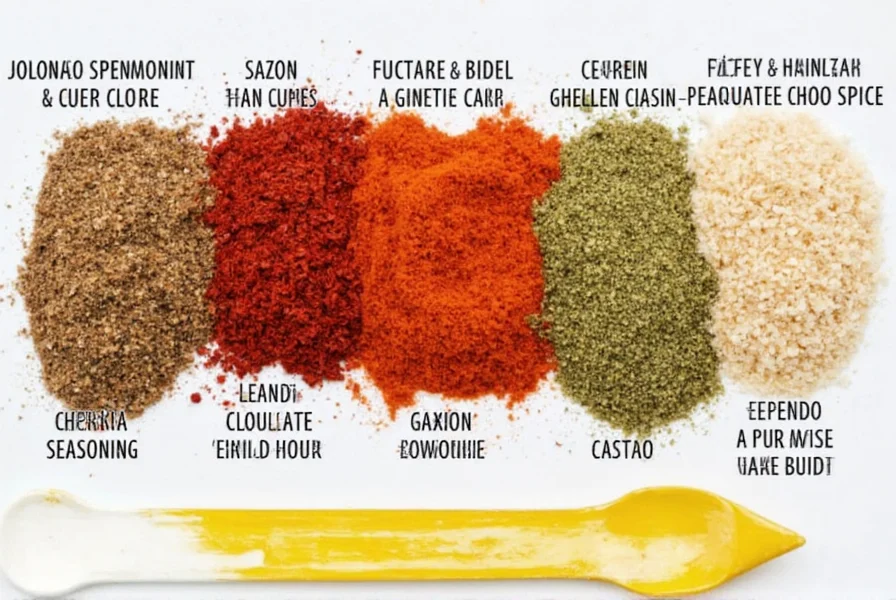 Sazon Seasoning Varieties